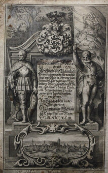 MERIAN, TOPOGRAFIE SVÉV, ŠVÁBSKO, BÁDENSKO-WÜRTEMBERSKÉ, MĚD - 2