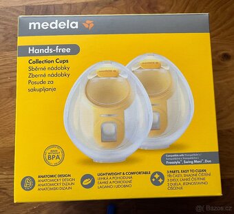 Odsávačka Medela Swing Maxi Double + nástavce Hands Free - 2