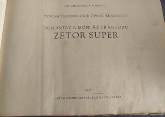 Demontáž a montáž traktoru Zetor Super - 2
