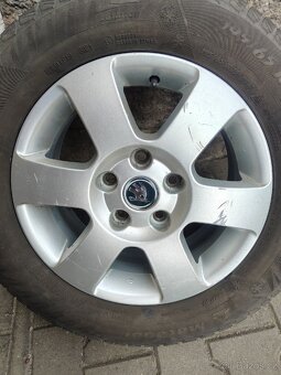 Ali disky originál Škoda 5x112 r15 (sada č.1) - 2