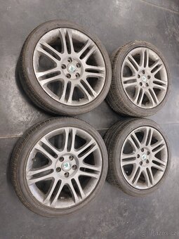 ►ALU KOLA  ŠKODA • 5X112 • R18 • ET46 • 225/40R18 ◄ - 2