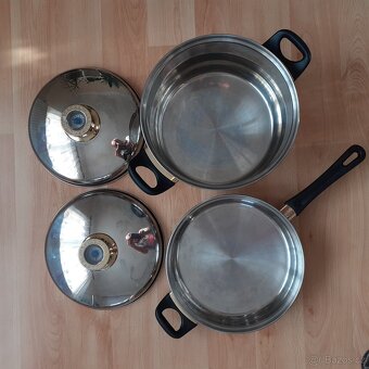 nerezové nádobí - sada 4 ks - 2