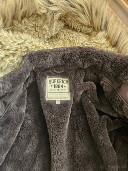 Dívčí zimní kabát, vel. 152 - 2