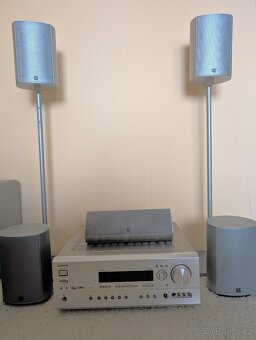 Domácí kino - reciever Onkyo + repro 5.1 Jamo - 2