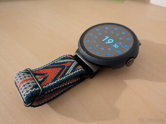 Google Pixel Watch 3 45mm Obsidian- zánovní - 2