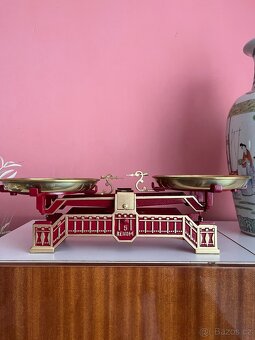 PĚKNÉ STARÉ LITINOVÉ VÁHY - 2