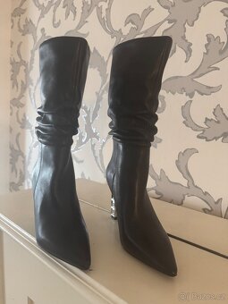 Karl Lagerfeld kozačky dámské,vel.33 - 2