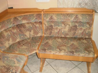 Rohová lavice + 2 židle - 2