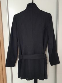 Dámský černý kabát F&F 38 - 2