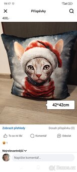 Sphynx polštáře - 2