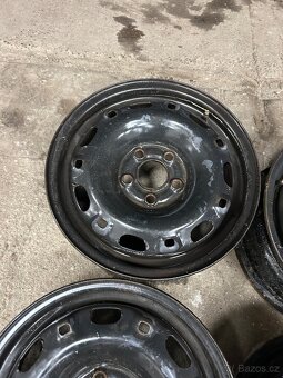 5x100 6Jx14 plechové disky - 2