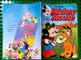 Komiks MICKEY MOUSE č. 4/1992 Egmont - 2