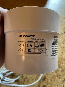 Ventilátor do zásuvky zn. Vents - 2