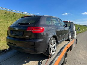 Audi A3 8P Sportback 2.0TDI 103KW CBAB KNS LZ7L r.v. 2009 - 2