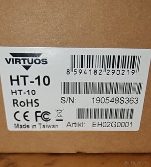 Scanner VIRTUOS HT-10, USB, černá nová,záruka - 2