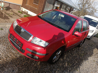 Na dily nebo opravu Skoda Fabia 1,4 benzin Klima tazny. - 2