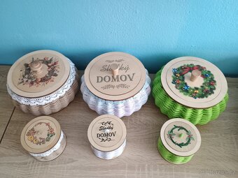 Sady košíků. - 2