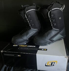 Nové Boty na snowboard Crazy Creek vel. 45 - 2