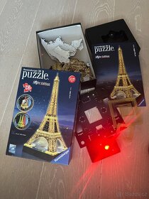 3D svítící puzzle Eiffelova věž - 2
