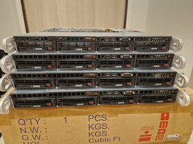 1U Supermicro, 4x 3.5", X9SCL, E3-1230 v2, 32 GB RAM - 2