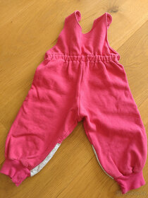 Tepláky s laclem + body (set) vel.80 - 2