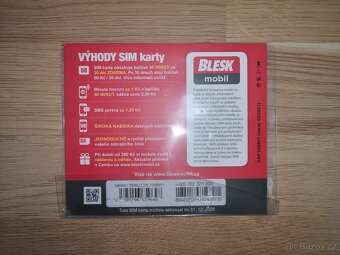 SIM karta se zlatým číslem - 702 321 333 - 2