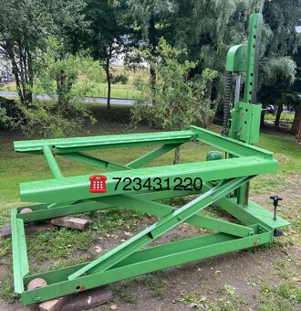 Nůžkový hydraulický zvedák - 2