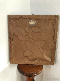 Olejomalba, malba, starý mistr, portrét, 18. století, vzácné - 2