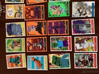Lego Minecraft TCC sběratelské karty 28ks - 2