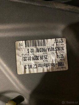 Škoda Superb II, Stahovačka okna řidič - přední levá - 2