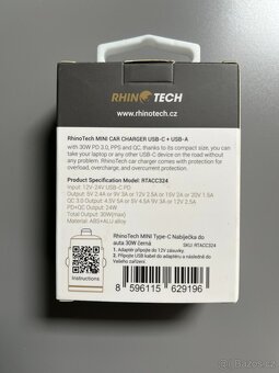 Autonabíječka 30W – NOVÁ - 2