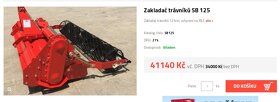 Zakladač trávníku sb 125 - 2