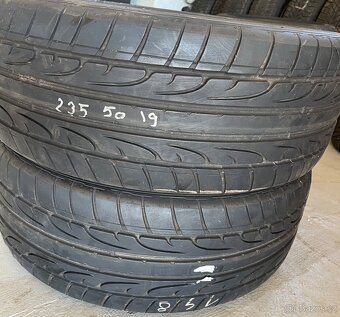 2 kusy letních pneu Dunlop 235/50 R19 - 2
