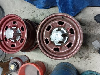Rallye wheels s poklickami kola veteran - 2