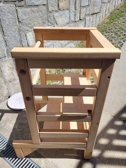 Montessorri učební věž + ZDARMA tabule na křídu - 2