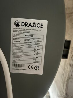 Elektrický bojler Dražice OKCEV 100 (model 2015) - 2