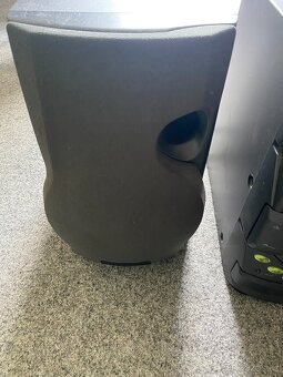 hifi věž daewoo reproduktory retro audio systém retro - 2