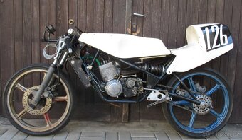 Dobový závodní motocykl silniční stavba nd rychlostní motor - 2