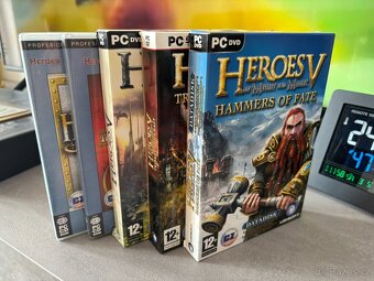 PC hry - Heores of might and magic (III; IV; V) - 2