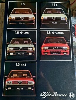 Alfa Romeo 33 (1984) - Prospekt. - 2