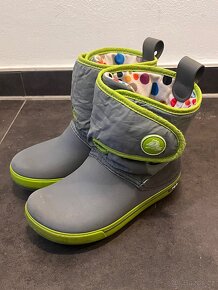 Zimní sněhule Crocs Crocband Gust boot J1 (EUR 32/33) - 2