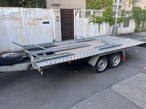 Vlek/Plato/Auto přepravník 3 000 kg k půjčení/ pronájmu - 2