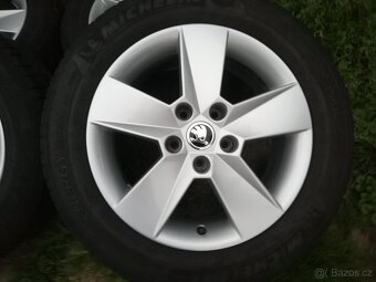 alu Škoda Octavia 3, letní 205/55/16 Michelin - 2