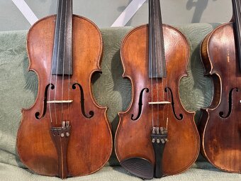 Stare housle a viola z pozůstalosti - 2
