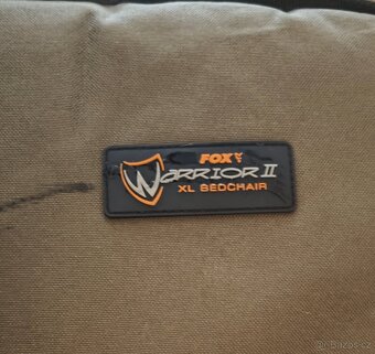 Lehátko Fox Warrior2 XL Bedchair,6-ti nohé.1m šířka - 2