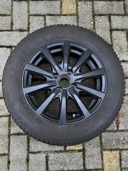 4ks zánovních Al disků Platin + zimní pneu Kleber - 2