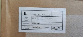 Obraz linořez PRAHA-Václav Hraba - 2