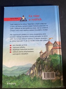 Knížka pro děti Co víme o rytířích - 2