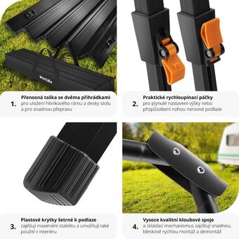 Kempingový stůl nový - 2