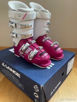 dívčí juniorské lyžařské boty Lange - velikost 23,5 - 2
